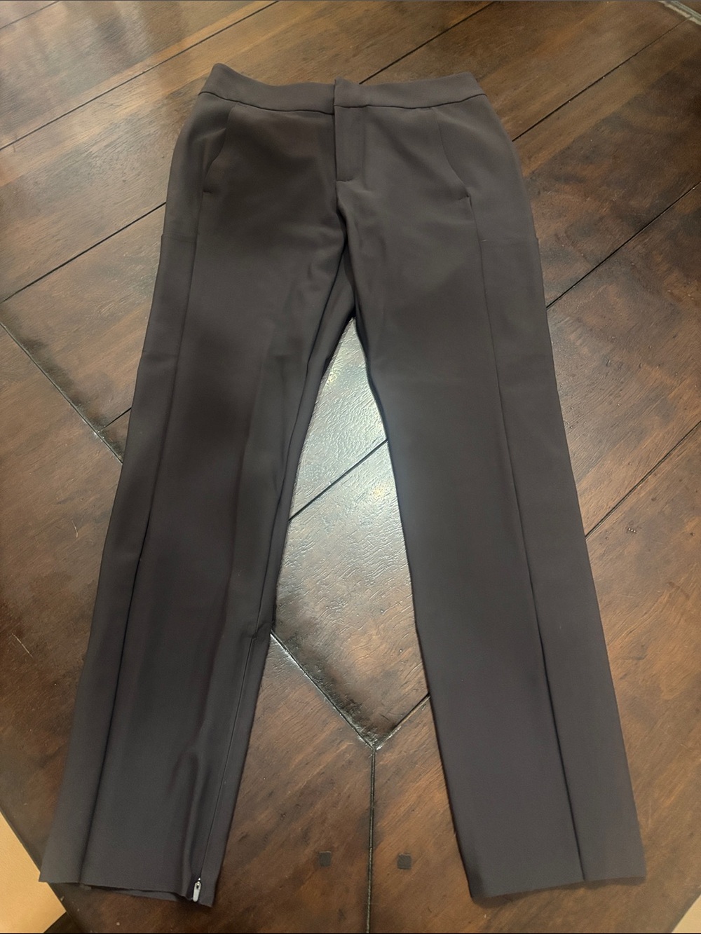 Athleta Stellar Trouser Pants Ancient Mahogany size 4 NWOT